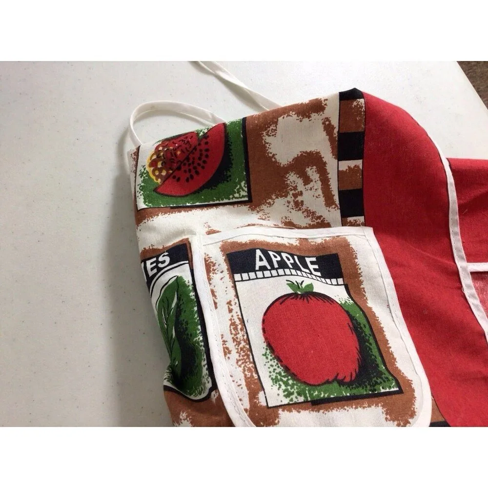 Vintage Retro Garden Apron